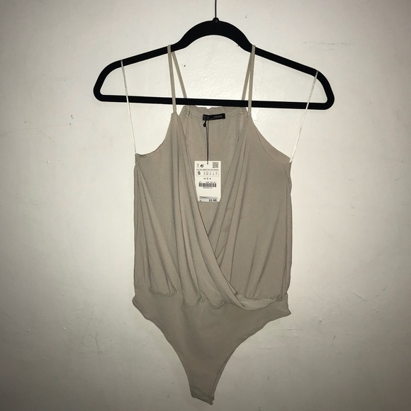 Zara Tops - Zara nude body suit